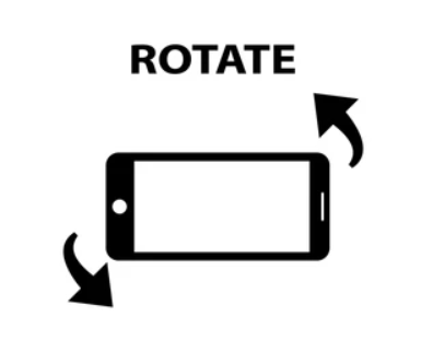 Rotate phone